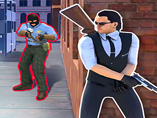 Caça ao Agente Tiroteio