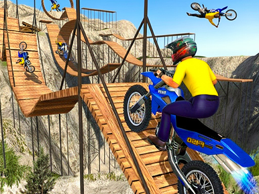 Jogo de Corrida de Acrobacias de Bicicleta