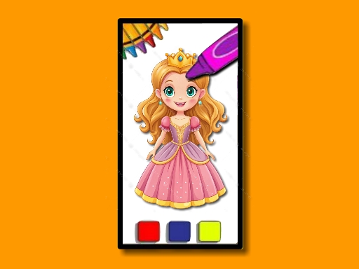 Livro de Colorir Princesa BTS