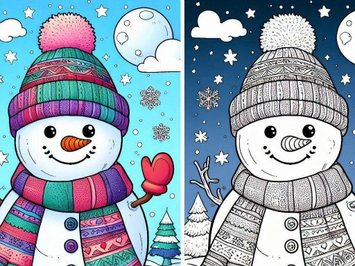 BTS Inverno Colorindo