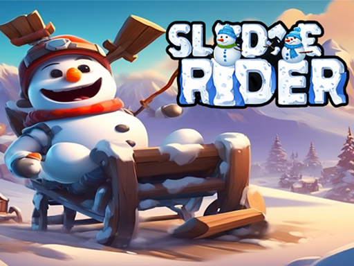 Rider de Trenó de Natal 3D
