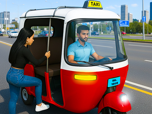 Jogo de Auto Rickshaw da Cidade
