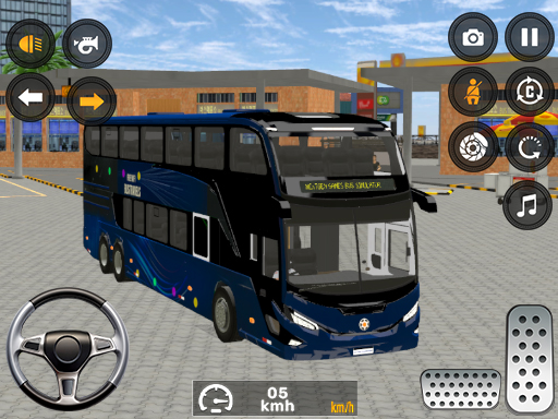 Jogos de Direção de Ônibus na Cidade 3D