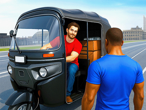 Jogo de Tuk Tuk Rickshaw da Cidade