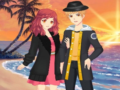 Casal Anime Vestidor