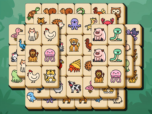 Solitaire Mahjong dos Bichinhos