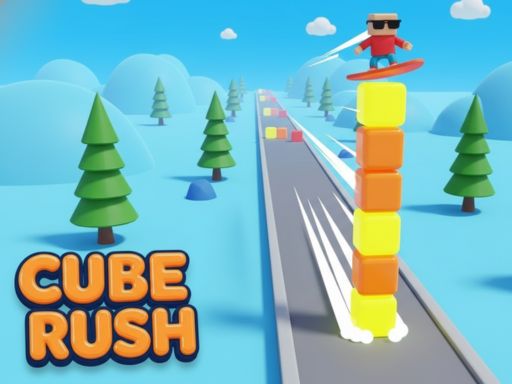 Cube Rush 3D: Sobreviva ao Rush