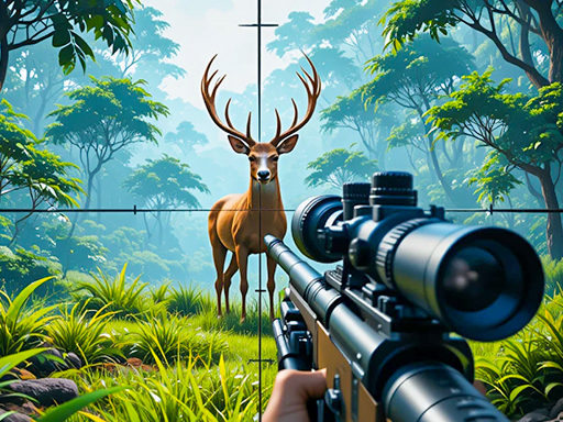 Caça ao Veado na Selva