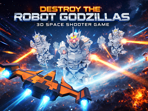 Destrua Godzillas: Atirador 3D