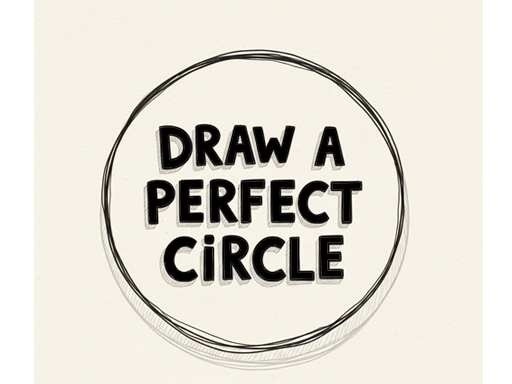 Desenhe um Círculo Perfeito