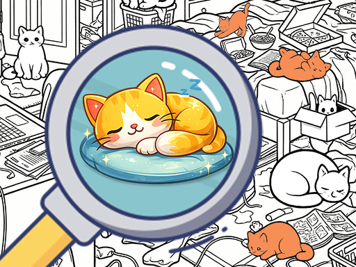 Encontre o Gatinho: Encontre o Gato