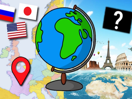Quiz de Geografia: bandeiras, países e capitais