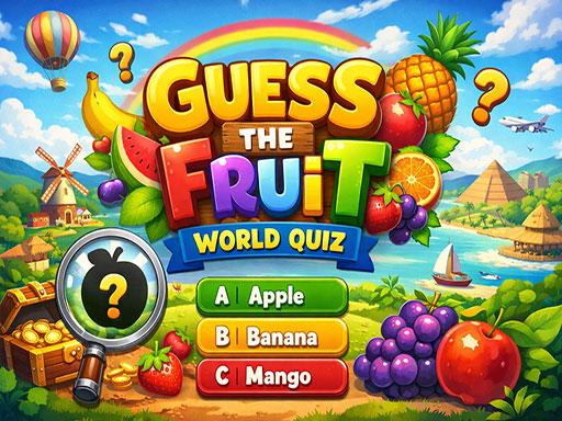 Adivinhe O Quiz do Mundo das Frutas