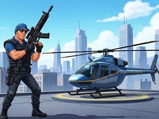 Jogo de Ataque de Helicóptero 3D