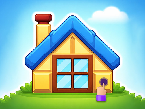 Jogo de Quebra-Cabeça de Construção de Casas