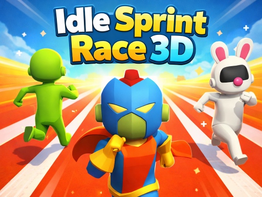 Corrida Sprint Inativa 3D