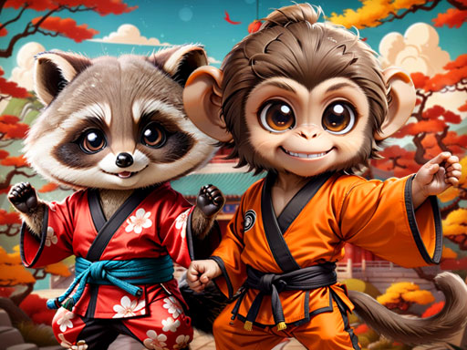 Kung Fu Animais Pequenos