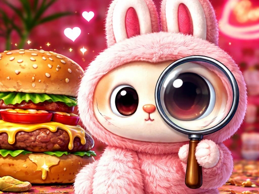 Labubu Hamburguer Escondido