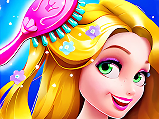Salão da Princesa de Cabelo Longo