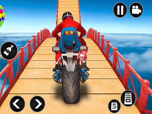Jogo de Acrobacias de Bicicleta Mega Ramp