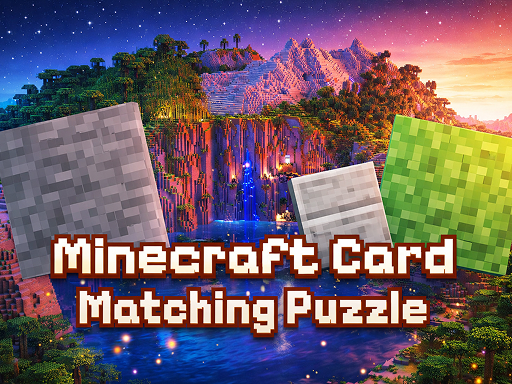 Minecraft Jogo de Correspondência de Cartas