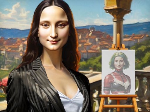 Experimentos de Moda da Mona Lisa