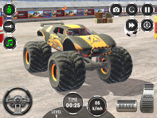 Jogo de Simulador de Monster Truck