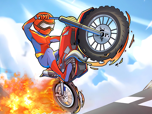 Acrobacias de Moto Corrida