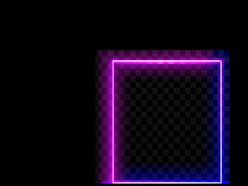 Corrida Quadrada Neon