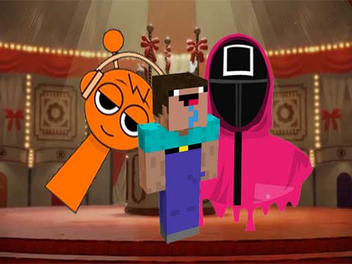 Nextbots no Jogo do Lula em Minecraft Sprunki