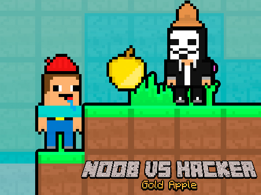 Noob vs Hacker Maçã Dourada