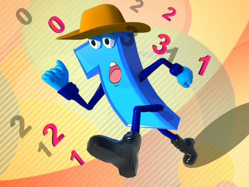 Número Run 3D Jogo Casual