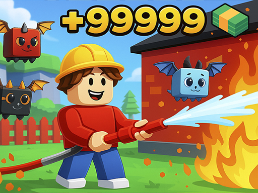 Obby: Trabalhando como Bombeiro