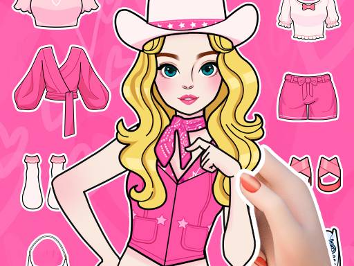 Transforme a Boneca de Papel