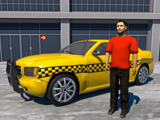 Jogo de Táxi na Cidade