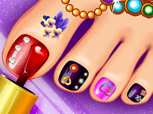 Salão de Unhas de Pedicure
