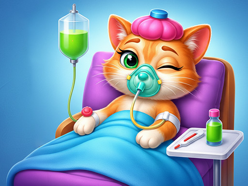 Jogo de Cuidado do Veterinário de Animais de Estimação