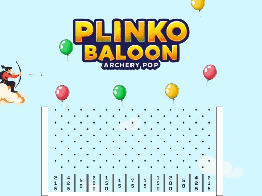 Plinko Balão: Arquearia Pop