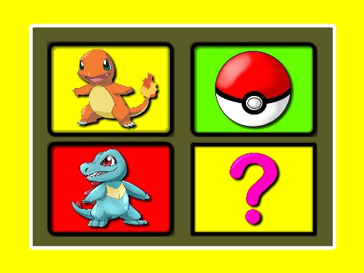 Tempo de Memória Pokemon