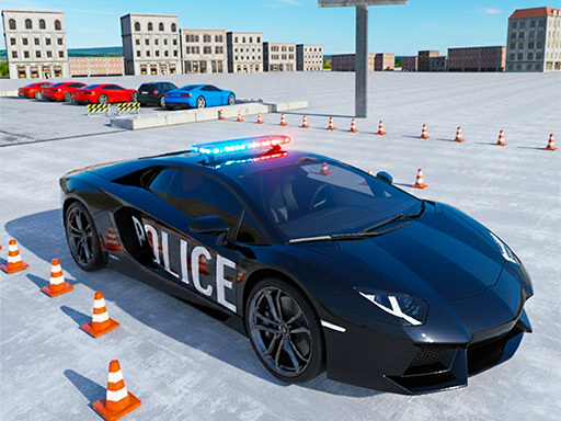 Jogo de Estacionamento de Policia