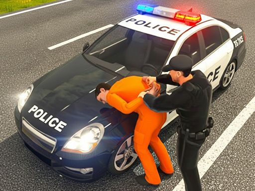 Jogo de Simulador de Carro de Polícia