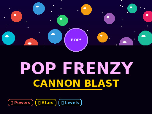 Explosão de Canhão da Frenesia Pop