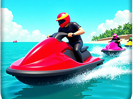 Jogo de Corrida de Barcos a Motor