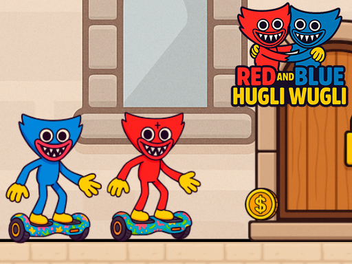 Abraco Vermelho e Azul do Hugli Wugli