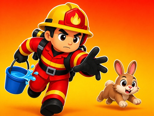 Rescue Rush: Incêndio Florestal