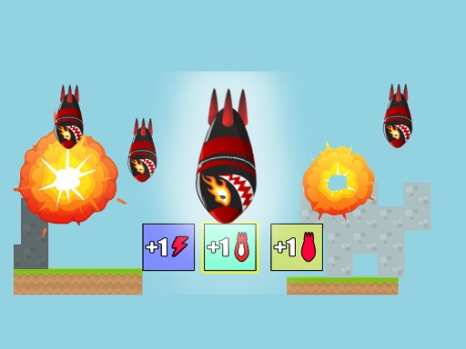 Evolução do Foguete Destrua o Mapa!