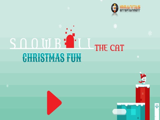 Diversão de Natal do Gato Snowball
