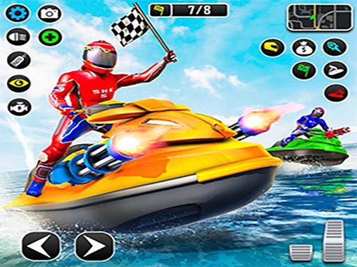 Disparo de Água de Speedboat