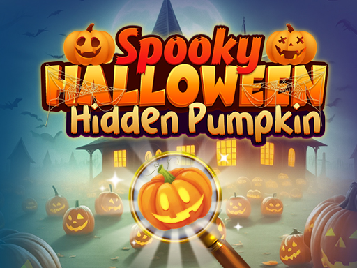 Abóbora Oculta de Halloween Assustador