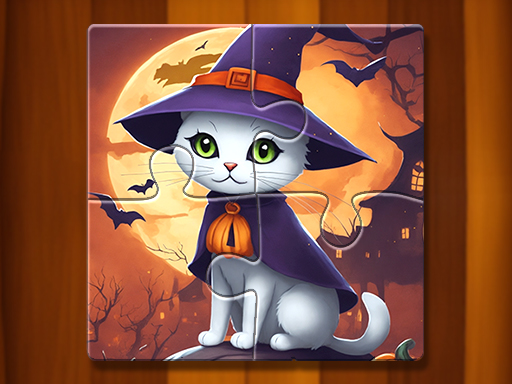 Quebra-Cabeça Assustador de Halloween